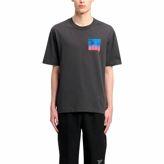 Ανδρική Μπλούζα με Κοντό Μανίκι Reebok Gs Hs Shaq Silo Logo Μαύρο