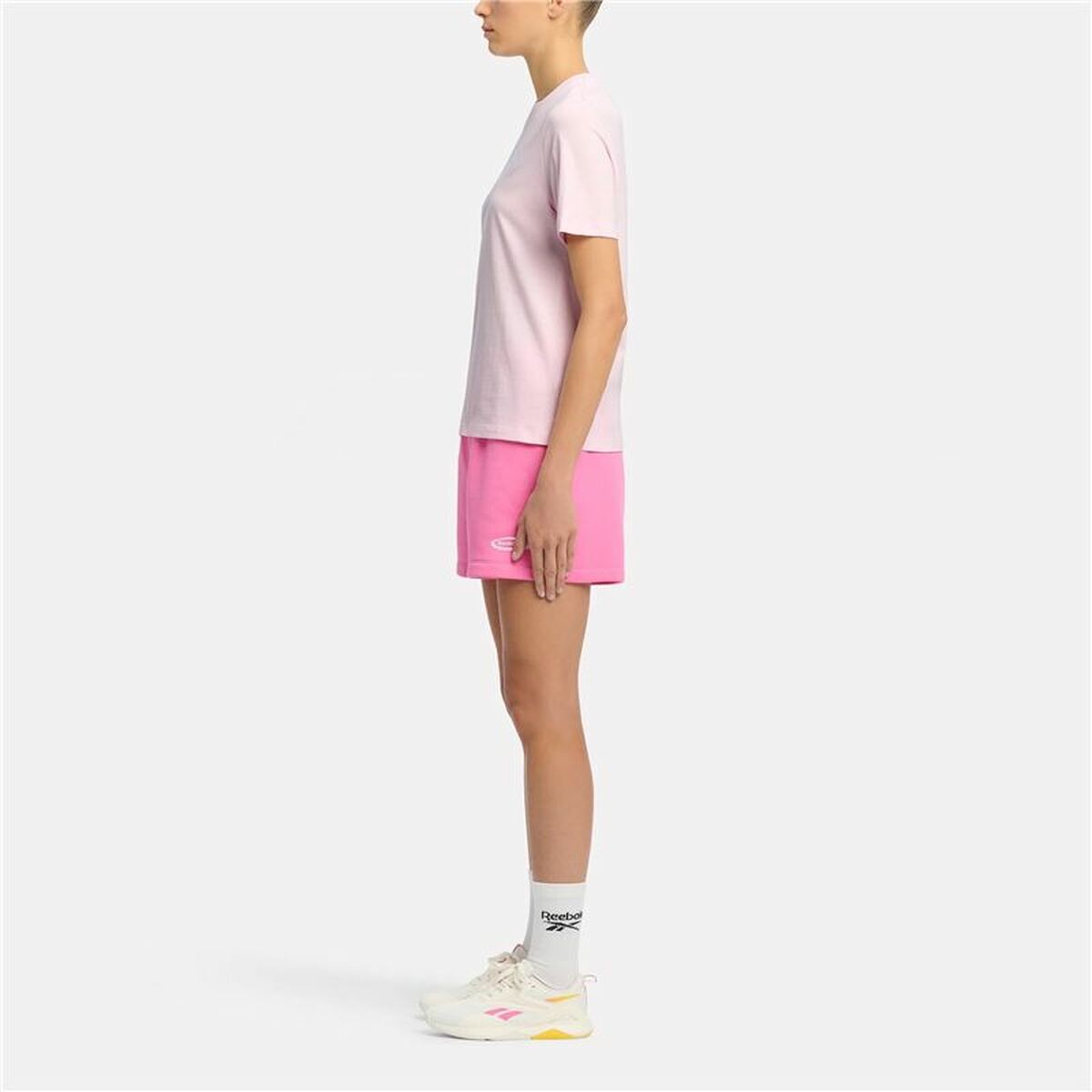 Γυναικεία Μπλούζα με Κοντό Μανίκι Reebok Identity Big Ροζ