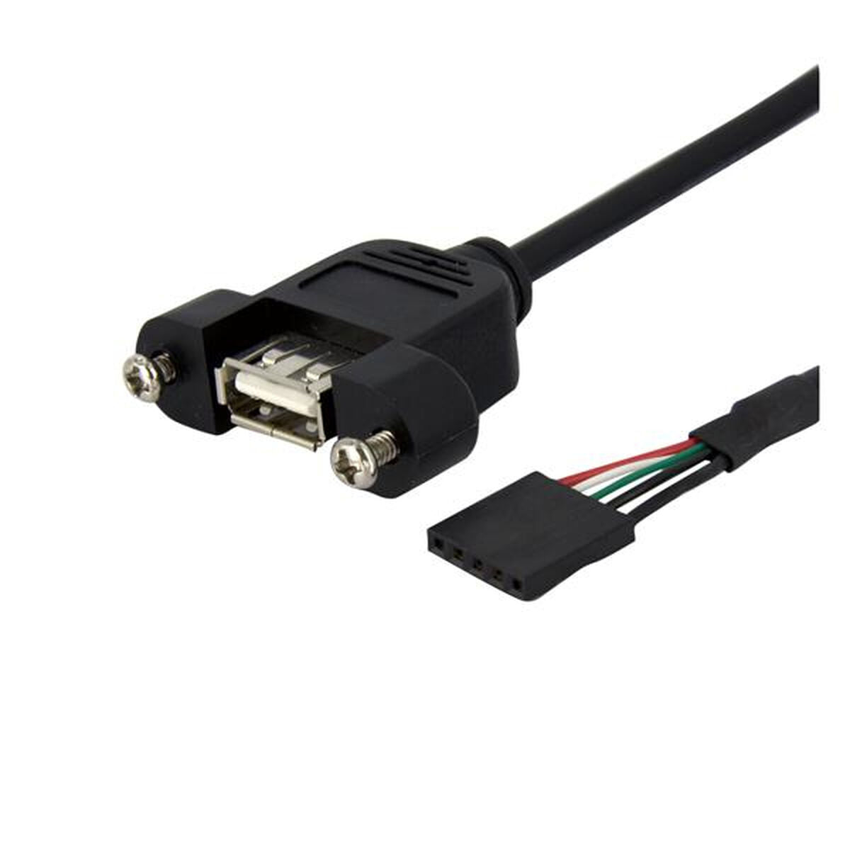 Καλώδιο USB Startech USBPNLAFHD3 Μαύρο 90 cm