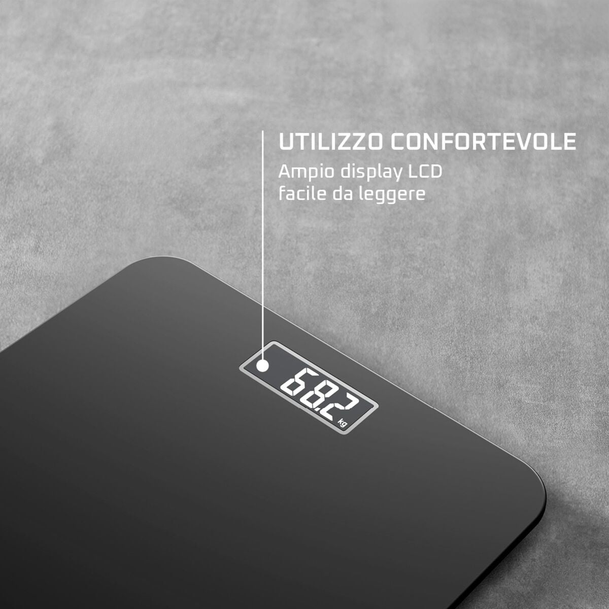 Ψηφιακή Ζυγαριά Μπάνιου Rowenta BS1800V0 Μαύρο 160 kg