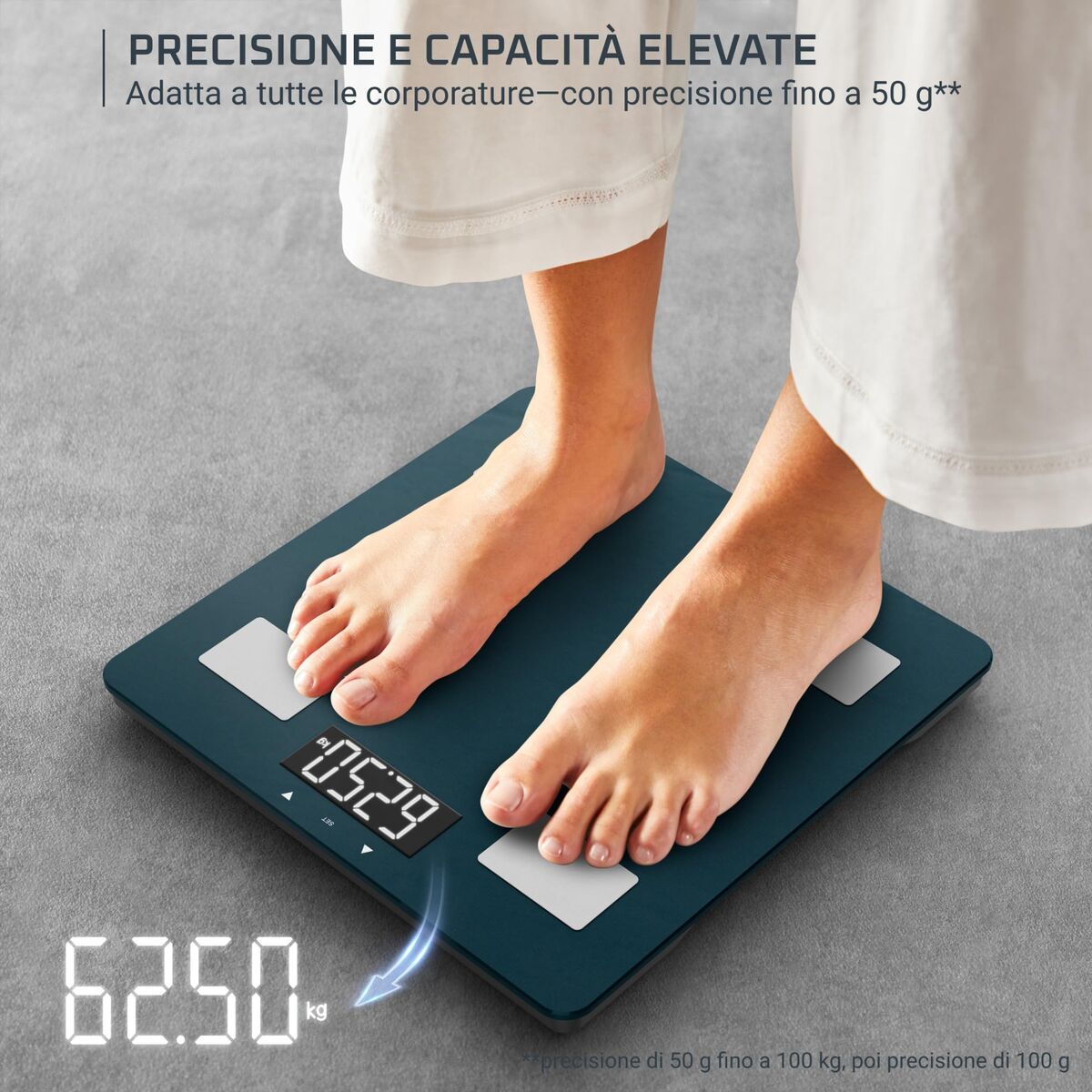 Ψηφιακή Ζυγαριά Μπάνιου Rowenta BR2600 Μπλε 180 kg