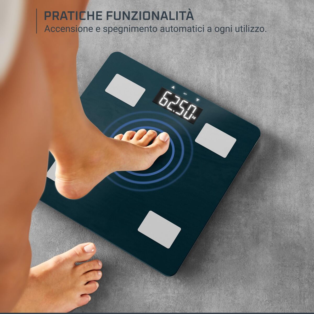 Ψηφιακή Ζυγαριά Μπάνιου Rowenta BR2600 Μπλε 180 kg