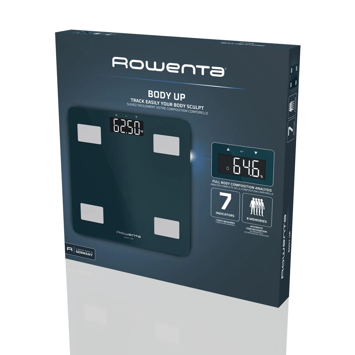 Ψηφιακή Ζυγαριά Μπάνιου Rowenta BR2600 Μπλε 180 kg