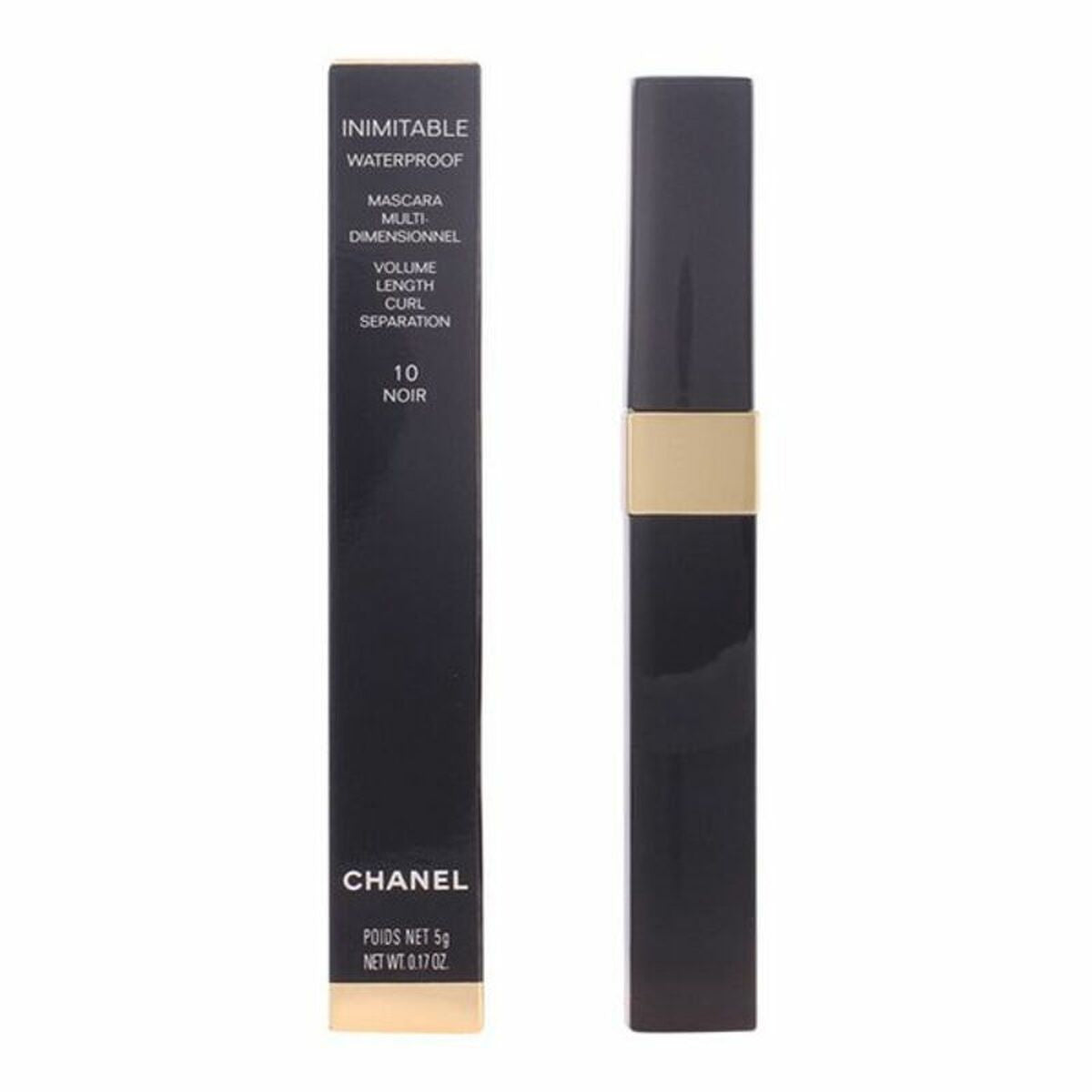 Μάσκαρα Βλεφαρíδων που προσφέρει όγκο Chanel Inimitable Wp Μαύρο Nº 10 Nº 10 Noir Nº 10-Noir 5 g