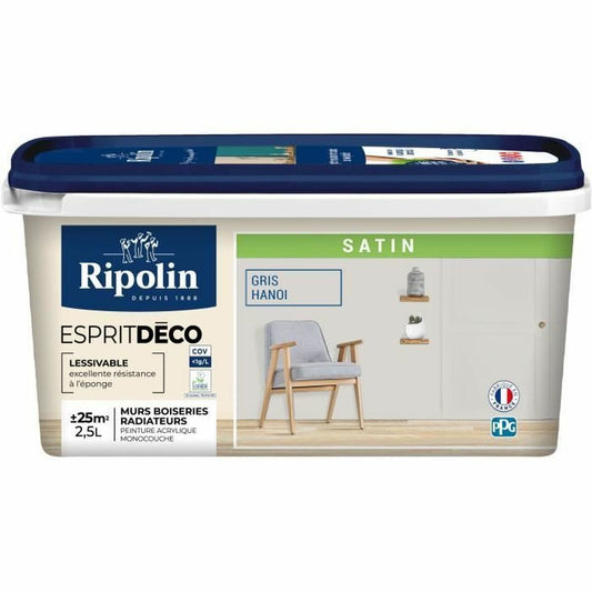 Ακρυλικό χρώμα Ripolin Γκρι Marengo 250 ml