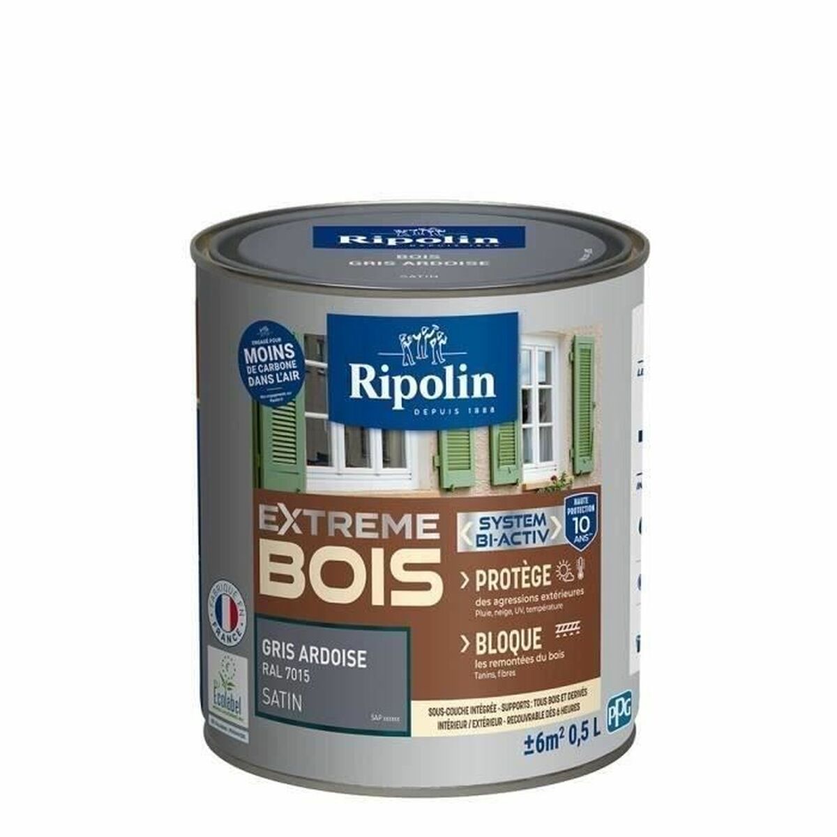 Αστάρι Βαφής Ripolin Γκρι Σατέν 500 ml