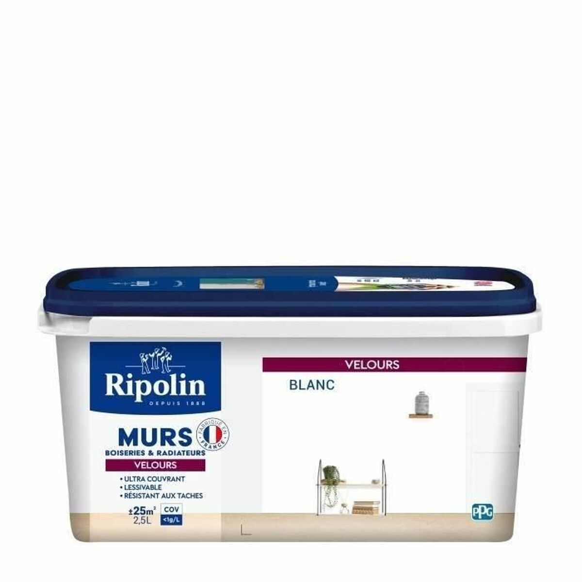 Αστάρι Βαφής Ripolin Λευκό 2,5 L Ματ