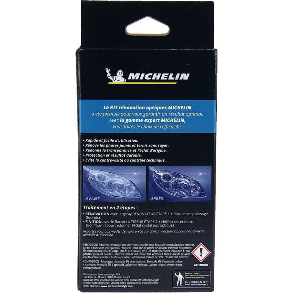 Επισκευαστής Προβολέων Michelin 009475 200 ml