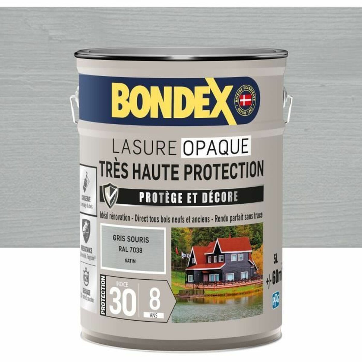 Αστάρι Βαφής Bondex Γκρι Σατέν 5 L