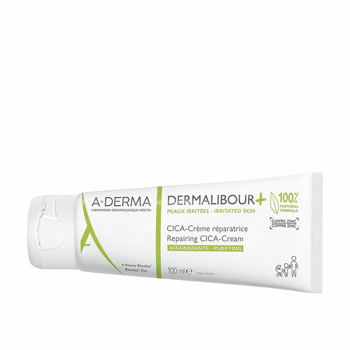 Προστατευτική Κρέμα Πάνας A-Derma Dermalibour+ Cica 100 ml