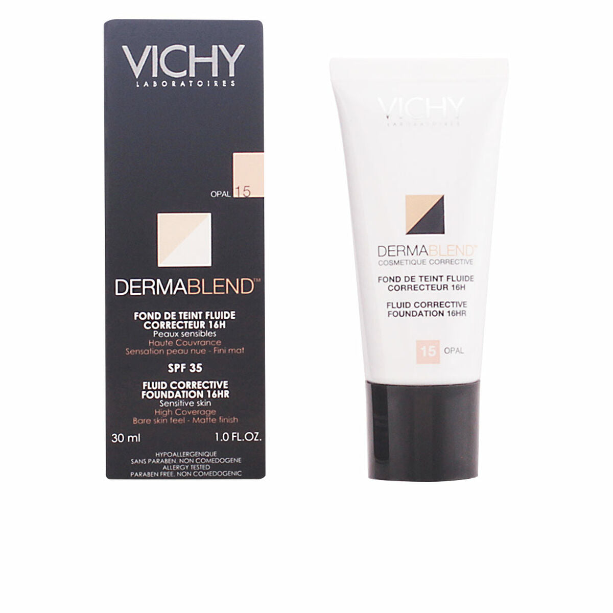 Υγρό φόντο μακιγιάζ Dermablend Vichy Spf 35 30 ml