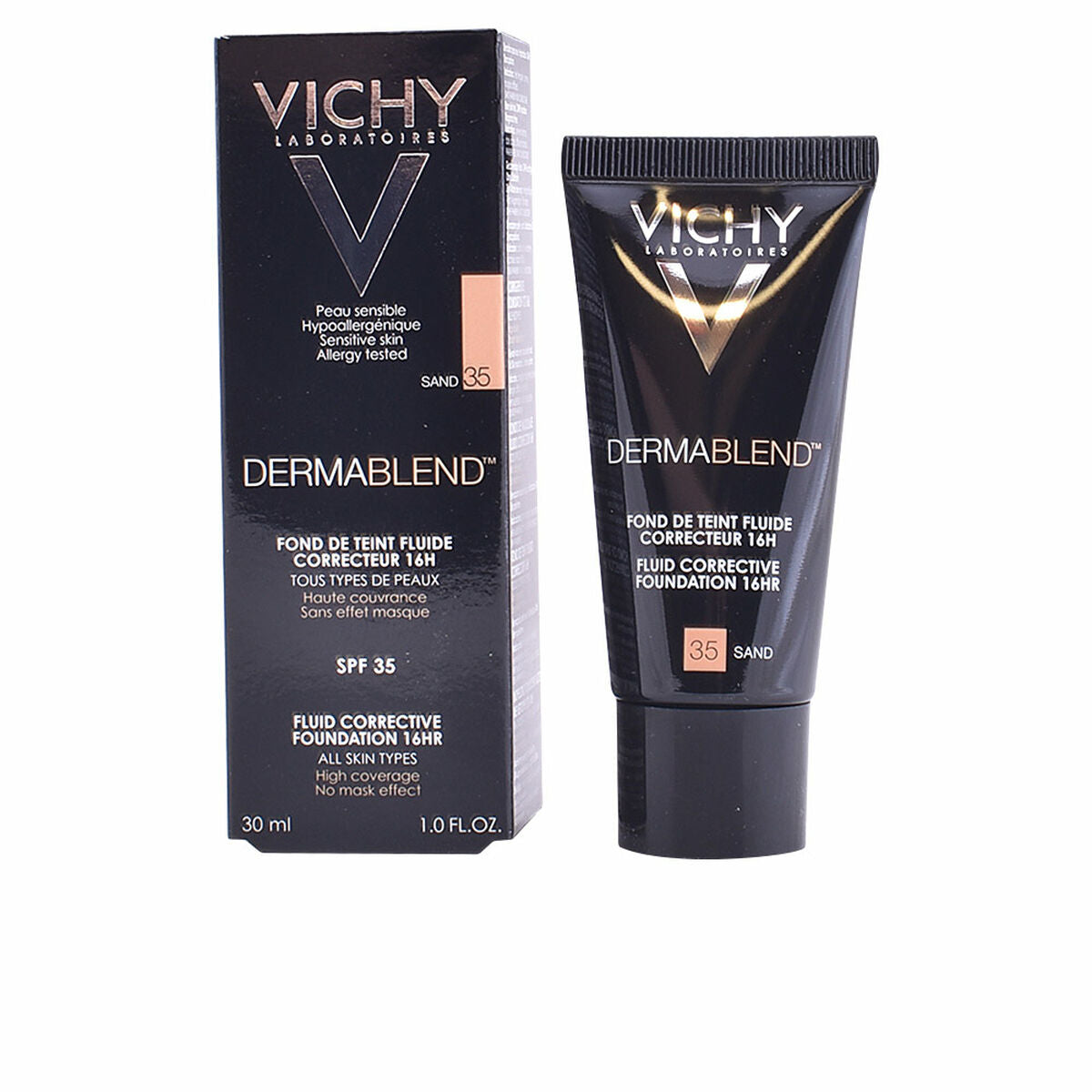 Υγρό φόντο μακιγιάζ Dermablend Vichy Spf 35 30 ml
