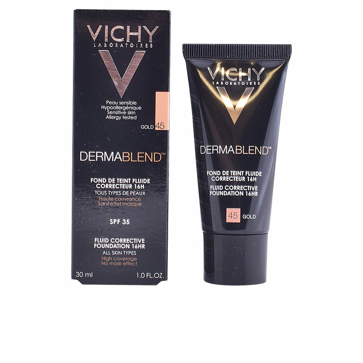 Υγρό φόντο μακιγιάζ Dermablend Vichy Spf 35 30 ml
