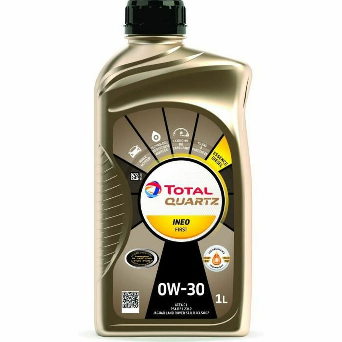 Λάδι Κινητήρα Αυτοκινήτου Total QUARTZ INEO FIRST 1 L 0W30