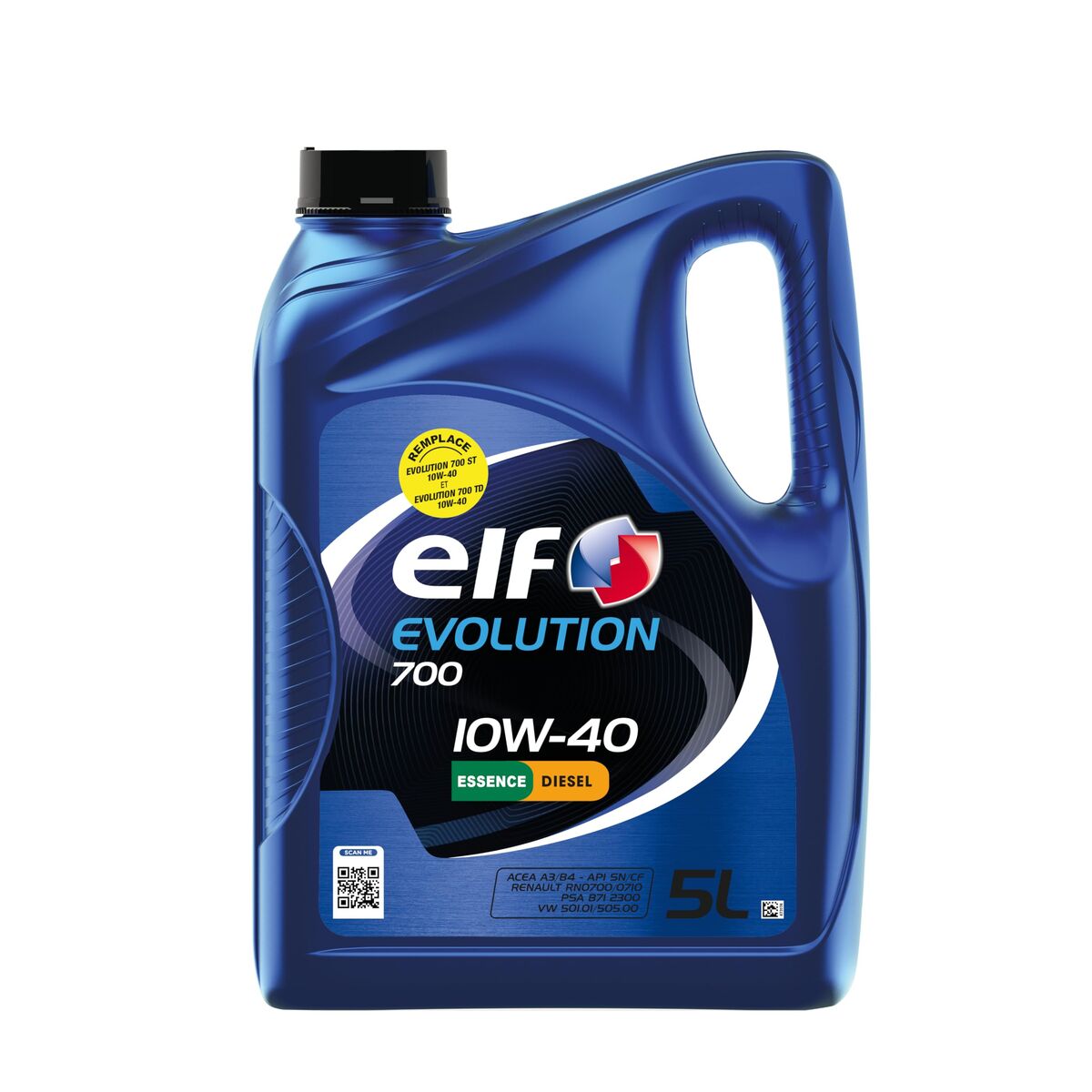 Λάδι Κινητήρα Αυτοκινήτου Elf Evolution 700 10W40 5 L