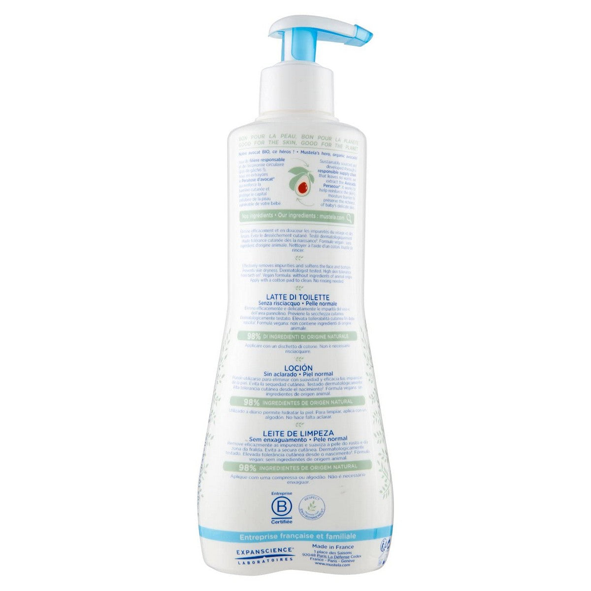 Λοσιόν Σώματος Mustela Niño Bio 500 ml
