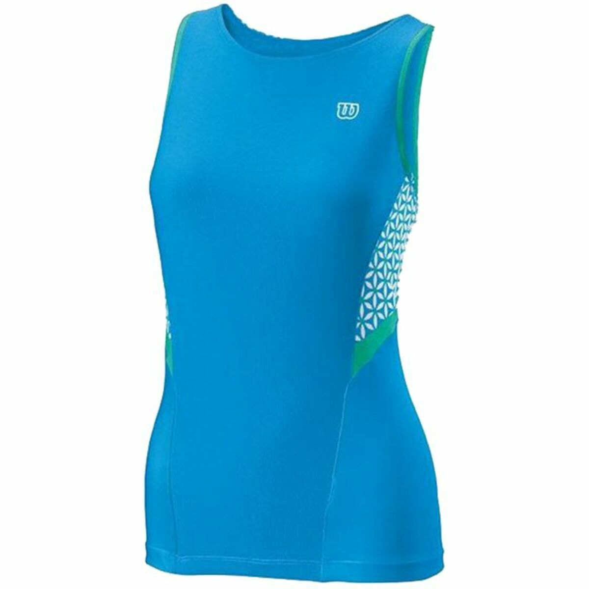 Γυναικεία Tank Top Wilson Glamour Πράσινο Τένις Αναστρέψιμη (Ανακαινισmenα C)