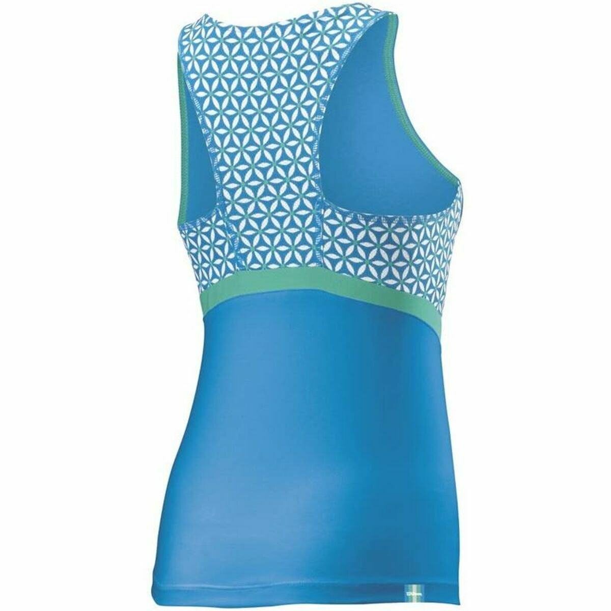 Γυναικεία Tank Top Wilson Glamour Πράσινο Τένις Αναστρέψιμη (Ανακαινισmenα C)