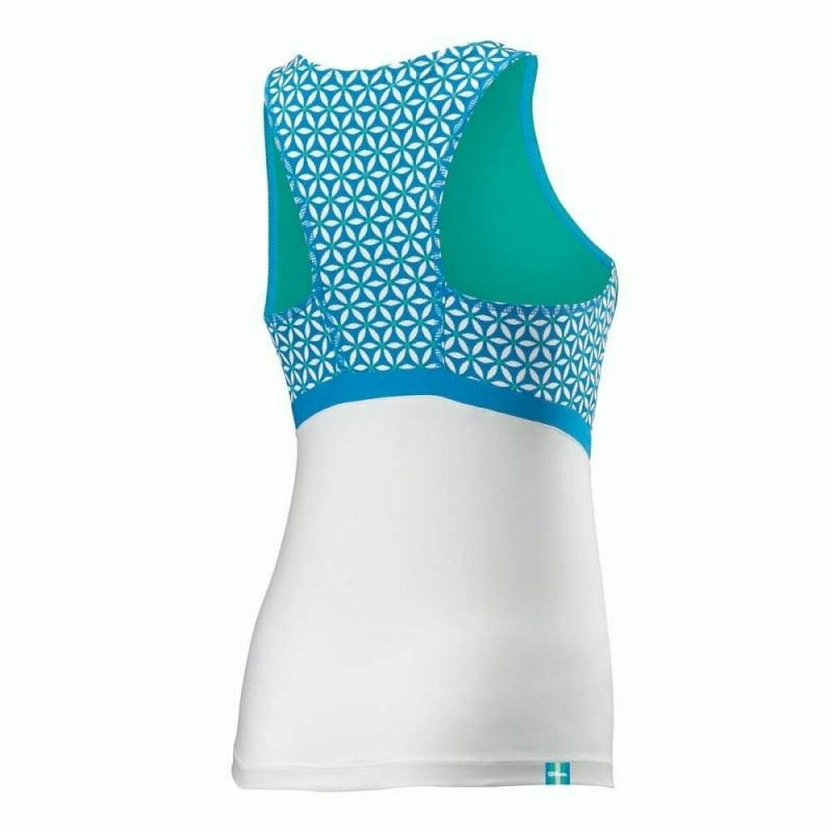 Γυναικεία Tank Top Wilson Glamour Πράσινο Τένις Αναστρέψιμη (Ανακαινισmenα C)