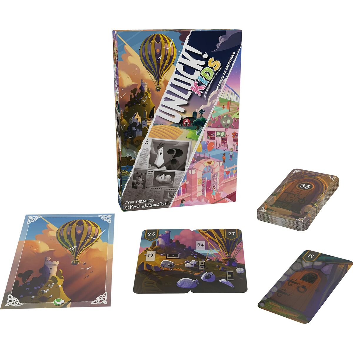 Επιτραπέζιο Παιχνίδι Asmodee Unlock! Kids
