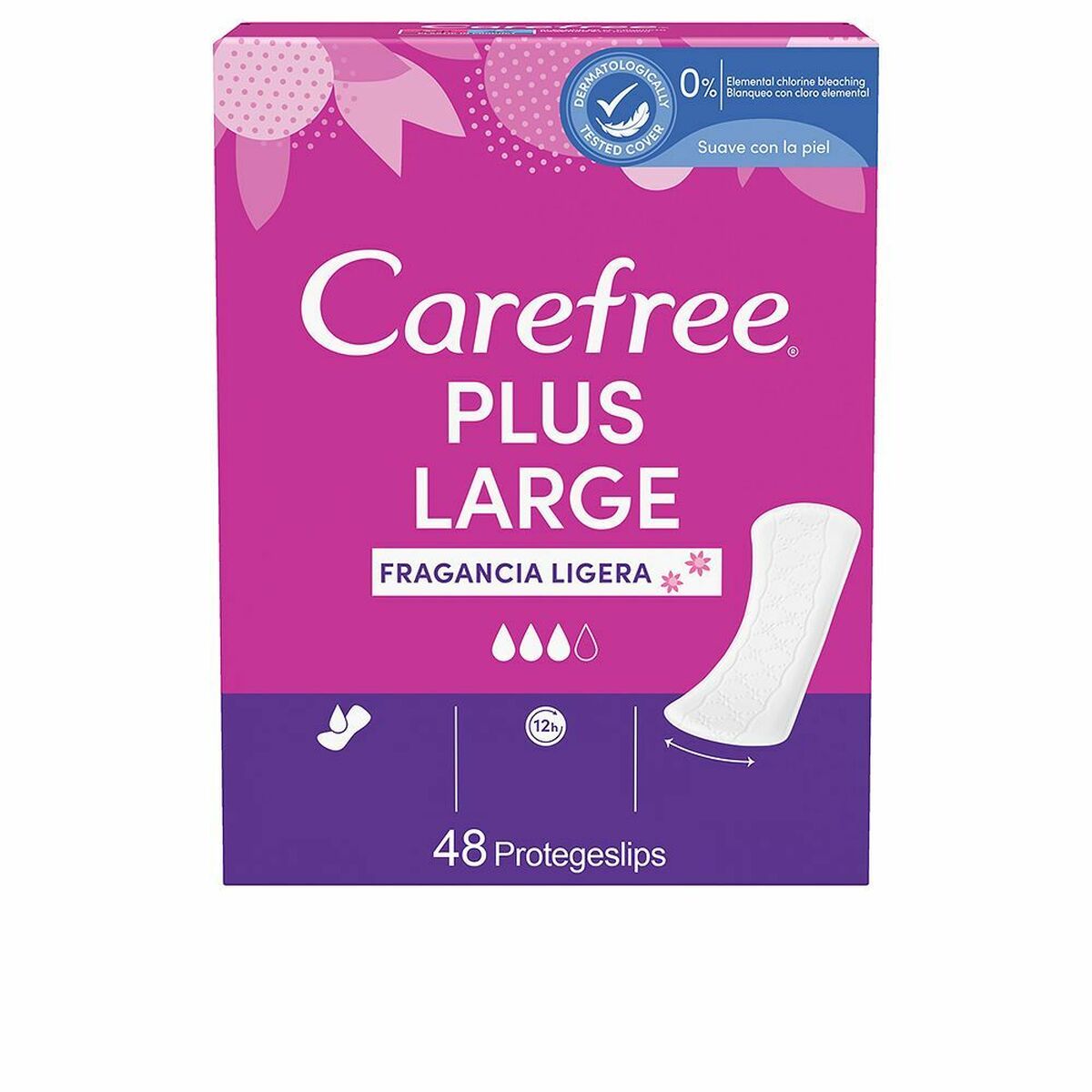 Σερβιετάκια Carefree Plus Large (48 τεμ.)