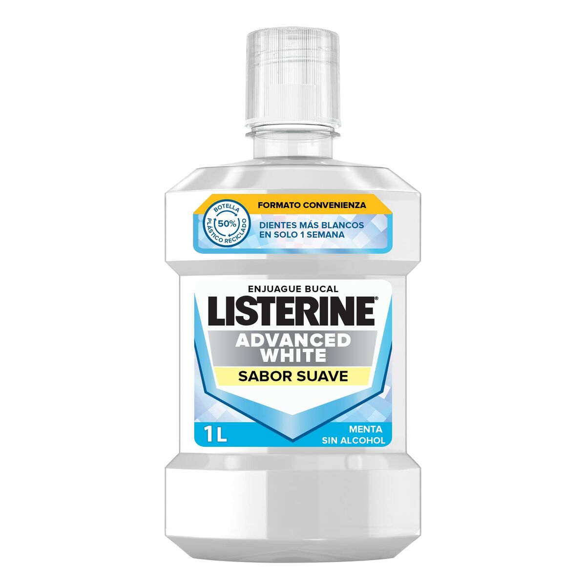 Στοματικό Διάλυμα Listerine Advanced White 1 L Μέντα