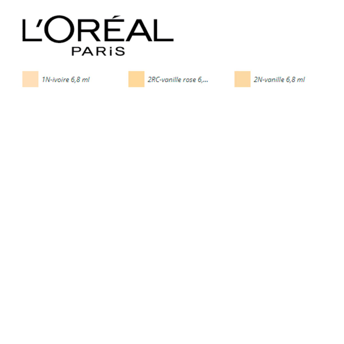 Περιποίηση Προσώπου Accord Parfait L'Oreal Make Up (6,8 ml)