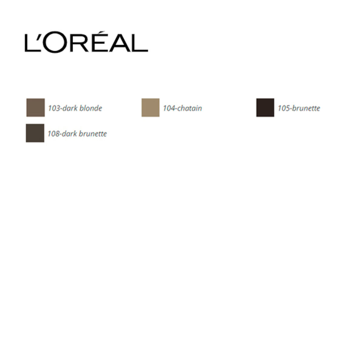 Μολύβι φρυδιών Skinny Definer L'Oreal Make Up (1,2 g)