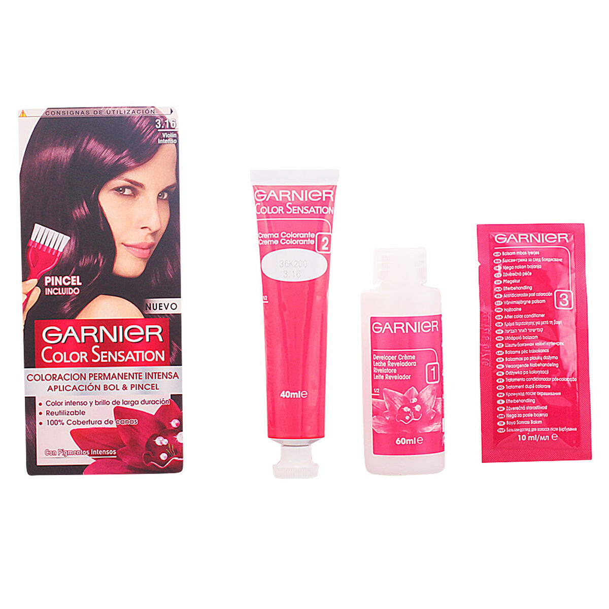 Μόνιμη Βαφή Color Sensation Garnier