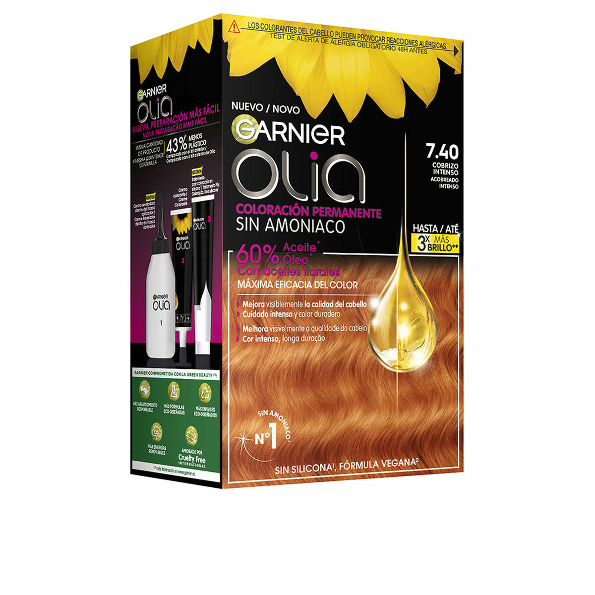 Βαφή Χωρίς Αμμωνία Olia Garnier