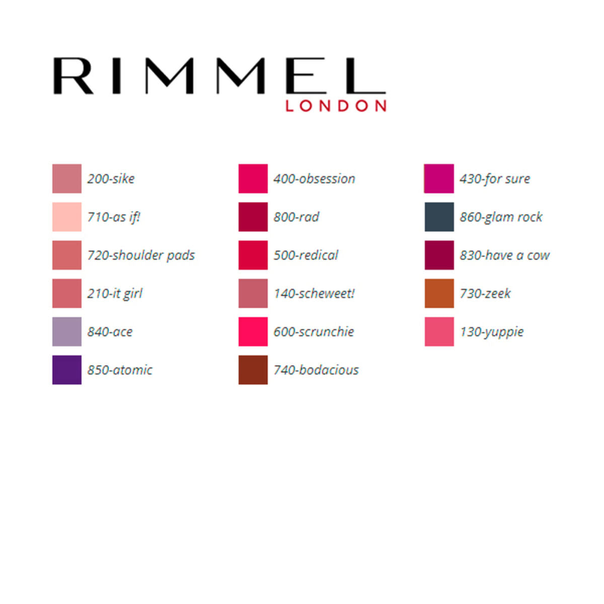 Κραγιόν Rimmel London (5,5 ml)