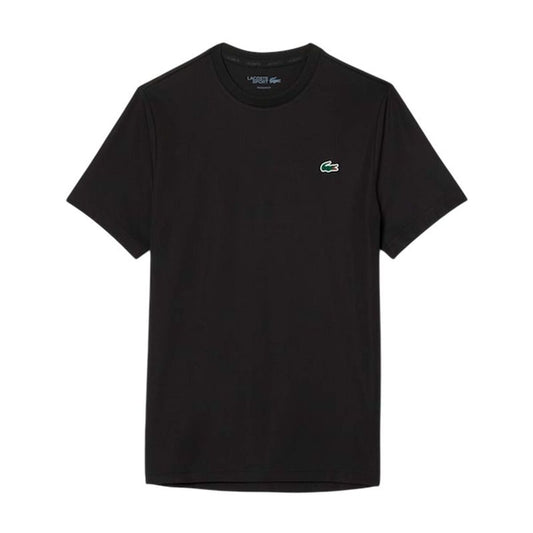 Ανδρική Μπλούζα με Κοντό Μανίκι Lacoste Core Performance Μαύρο
