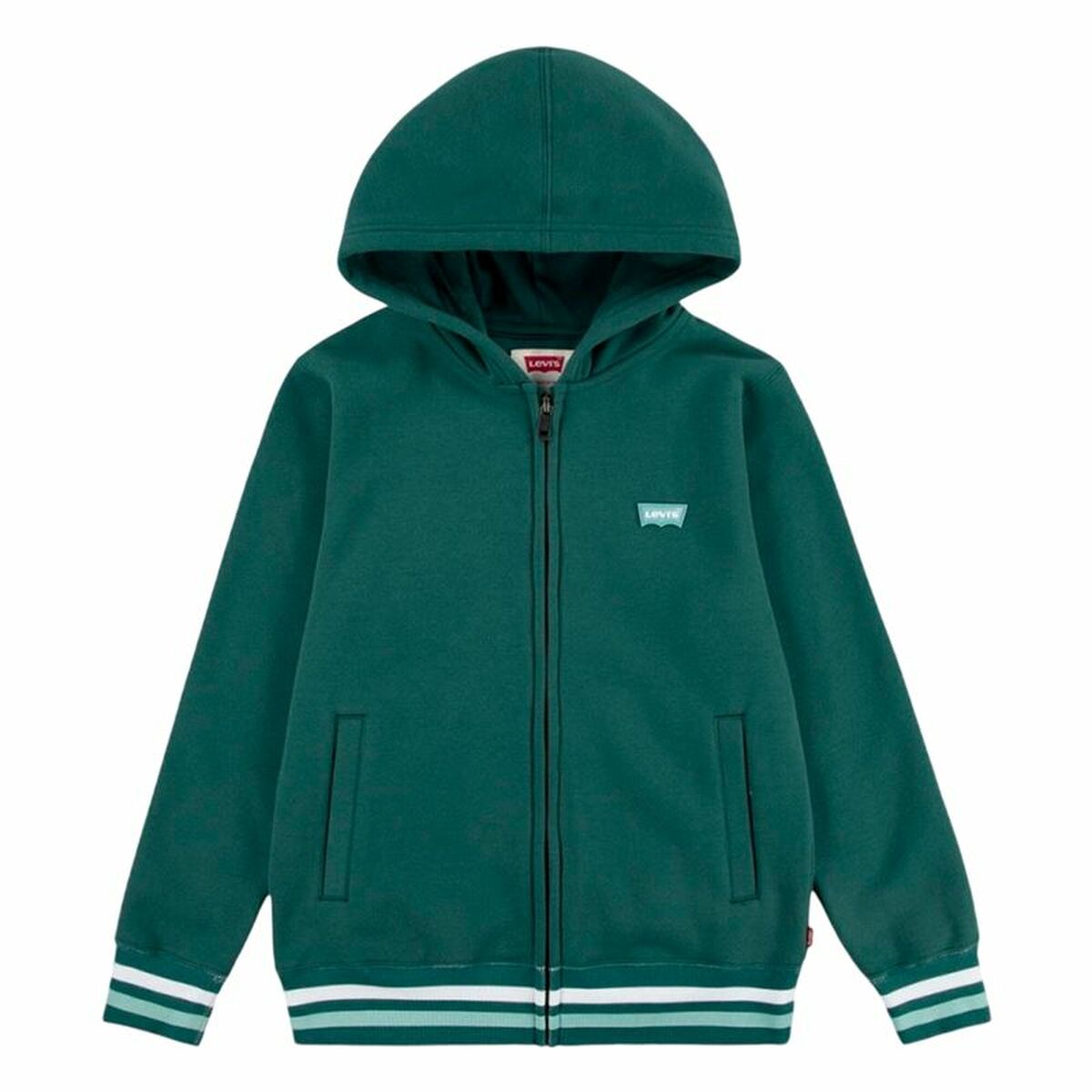 Παιδικό Φούτερ με Κουκούλα Levi's Lvb Varsity Ελαιόλαδο