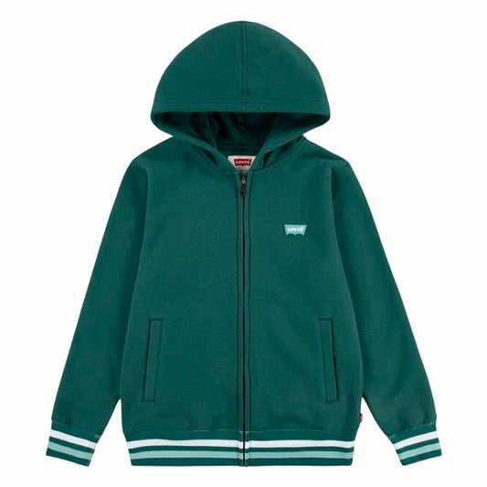 Παιδικό Φούτερ με Κουκούλα Levi's Lvb Varsity Ελαιόλαδο