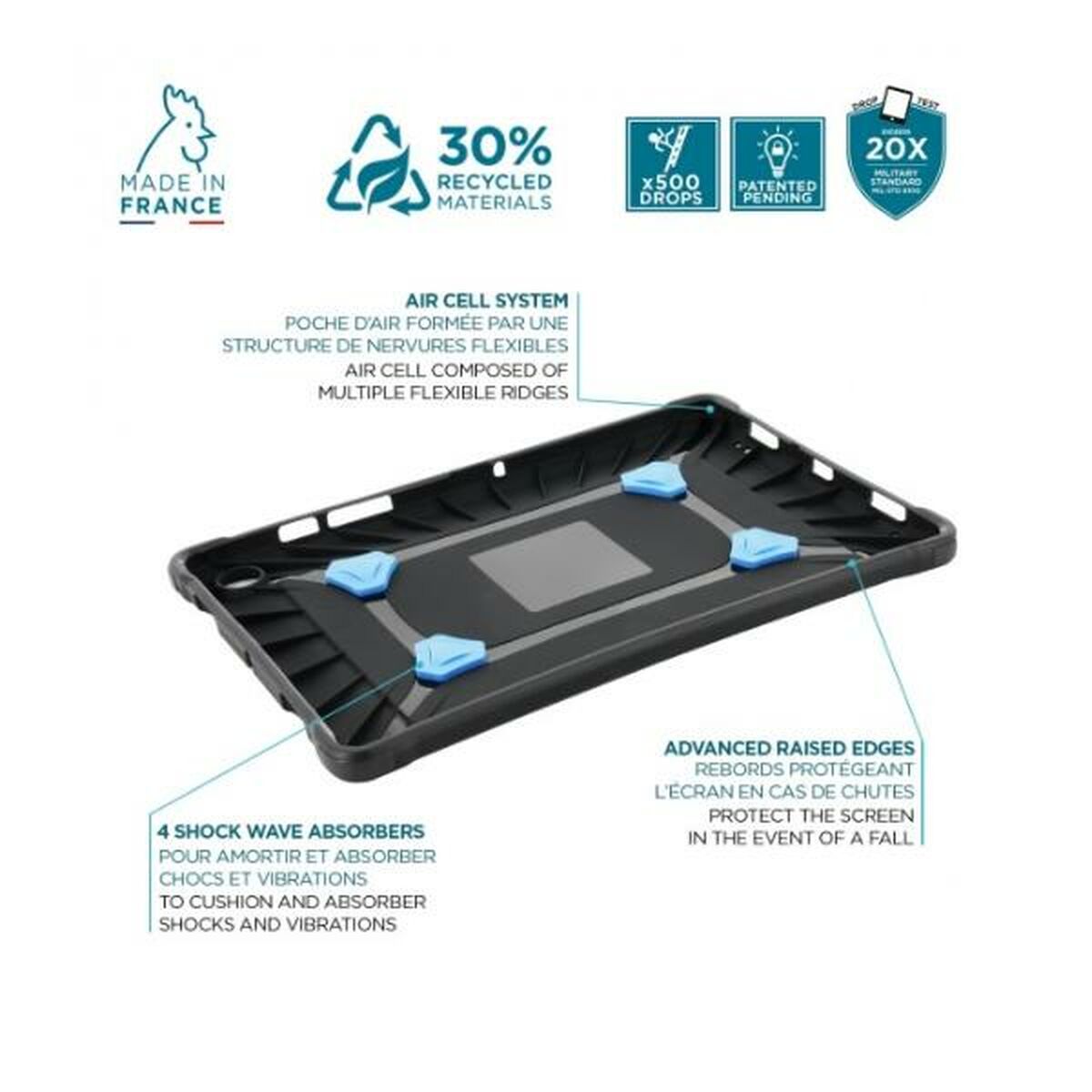 Κάλυμμα Tablet Mobilis 053019 Μαύρο iPad