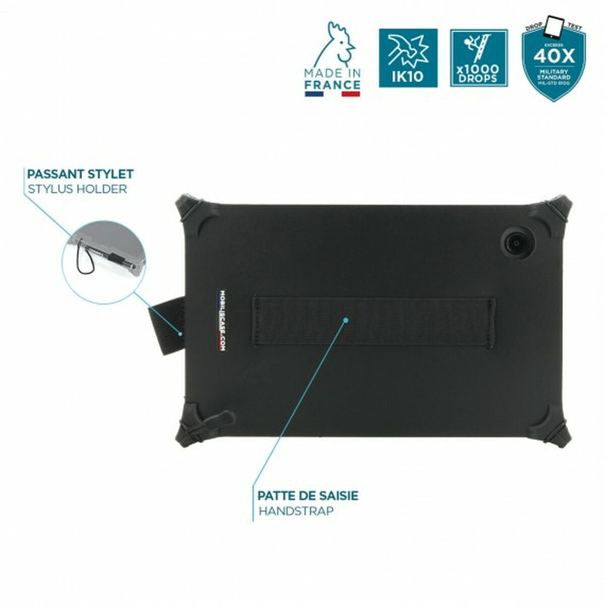 Κάλυμμα Tablet Mobilis 050063 Μαύρο