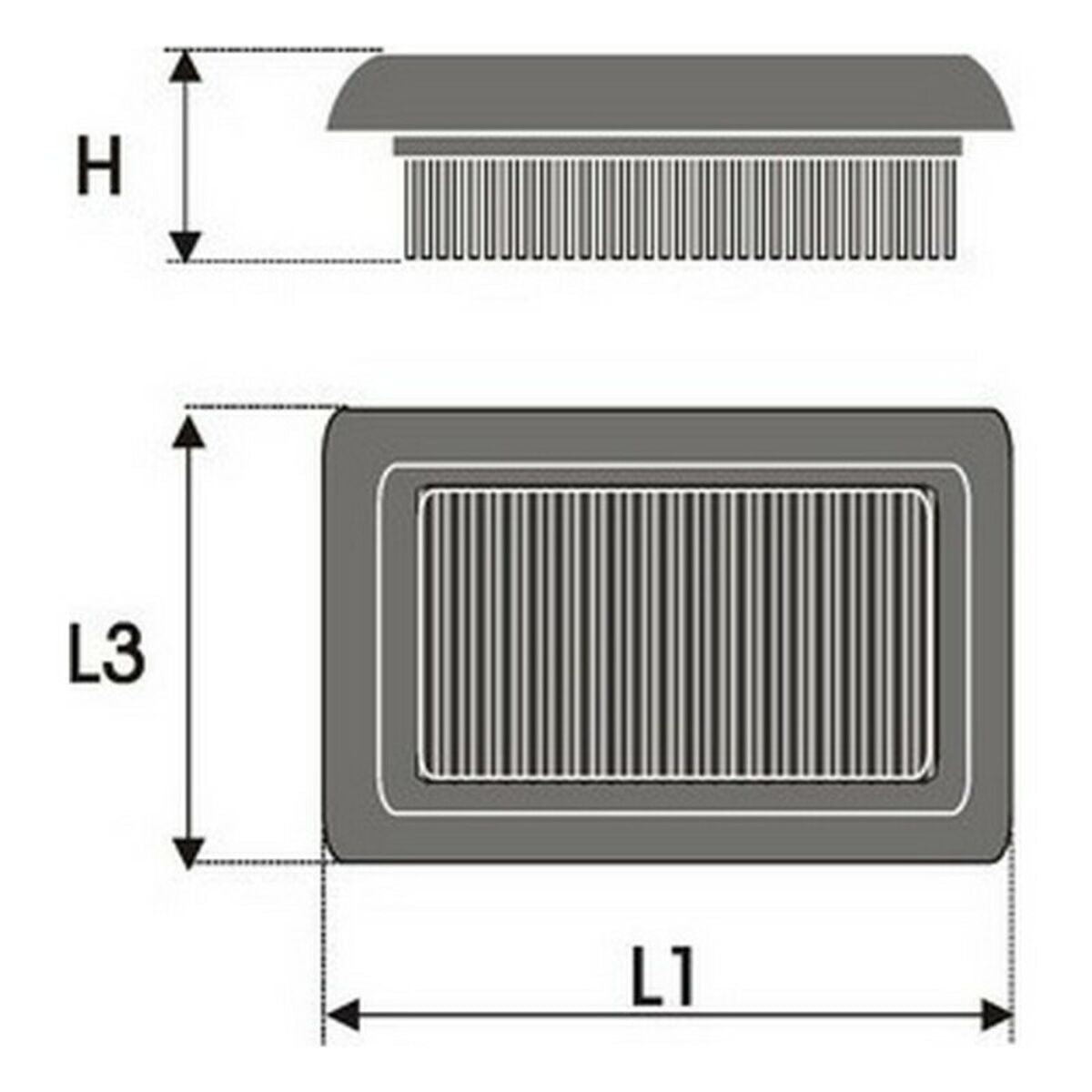 Φίλτρο αέρα Green Filters P950351
