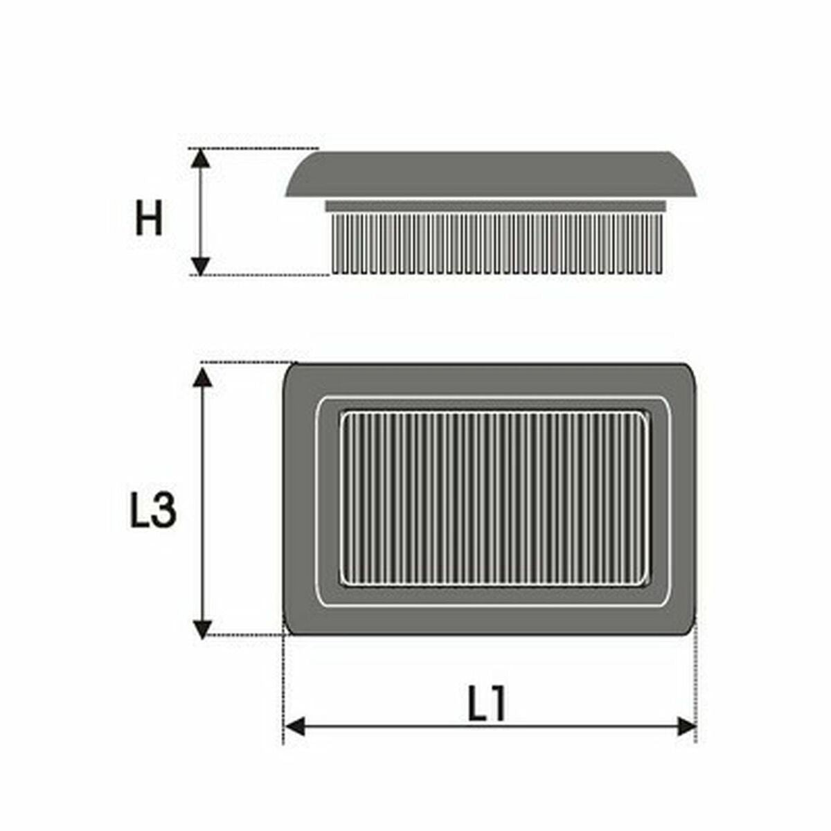 Φίλτρο αέρα Green Filters P380180