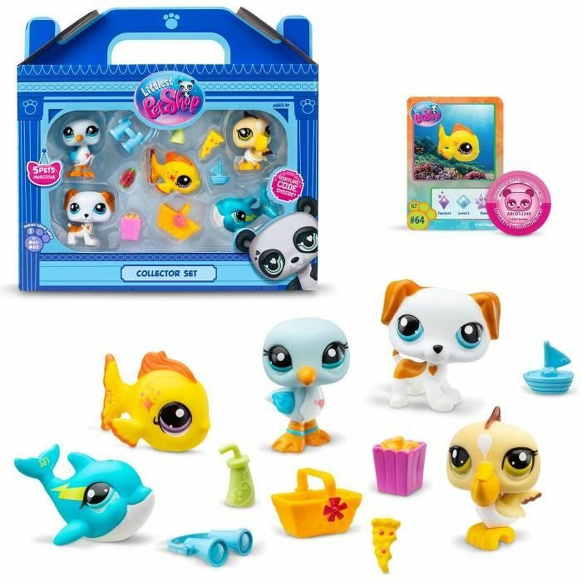 ζωικές φιγούρες Bandai Littlest Pet Shop Πλαστική ύλη