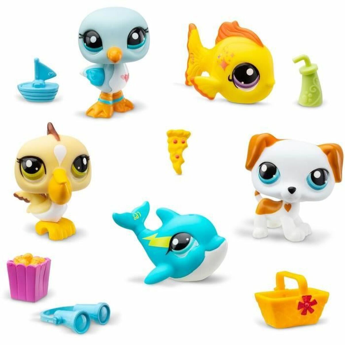 ζωικές φιγούρες Bandai Littlest Pet Shop Πλαστική ύλη