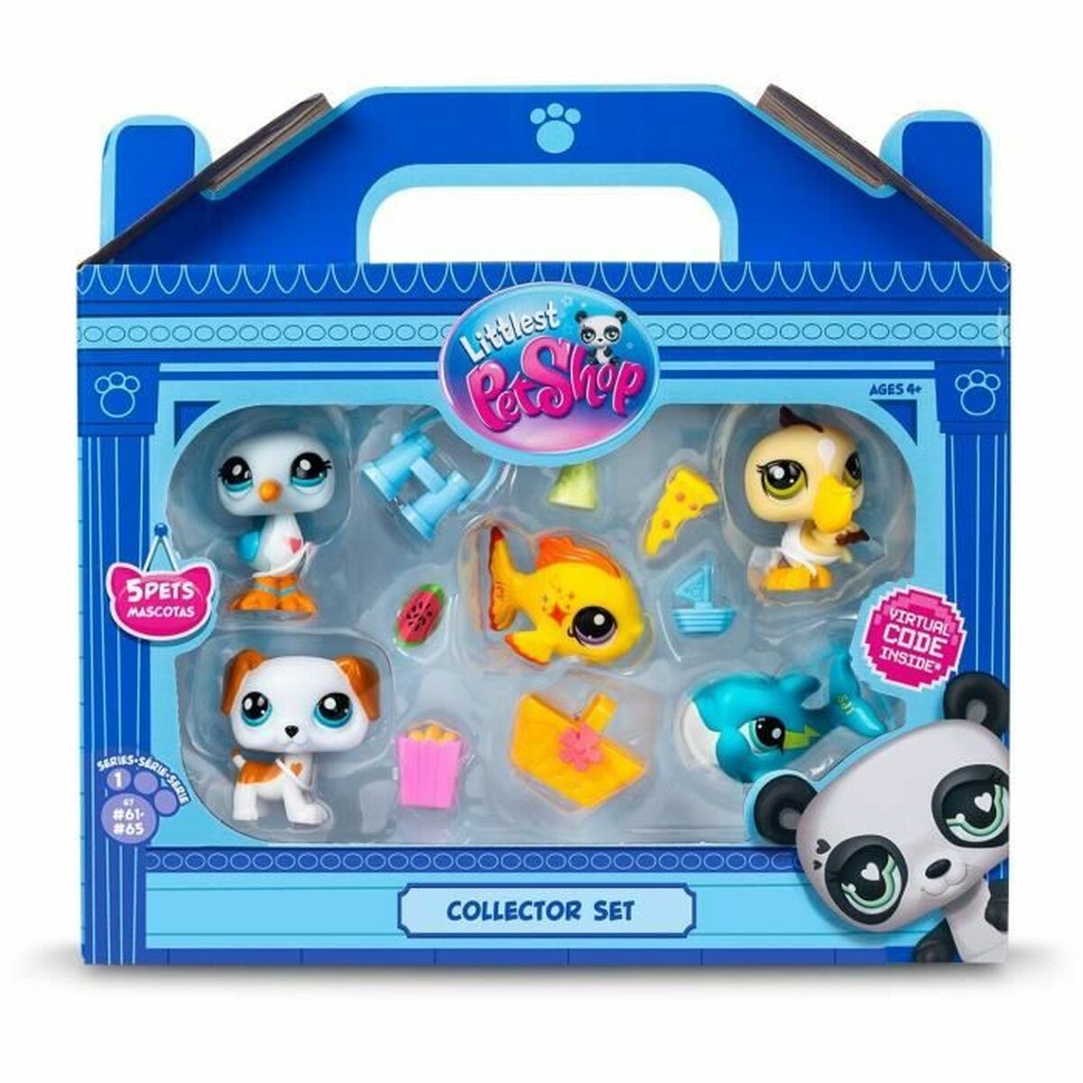 ζωικές φιγούρες Bandai Littlest Pet Shop Πλαστική ύλη