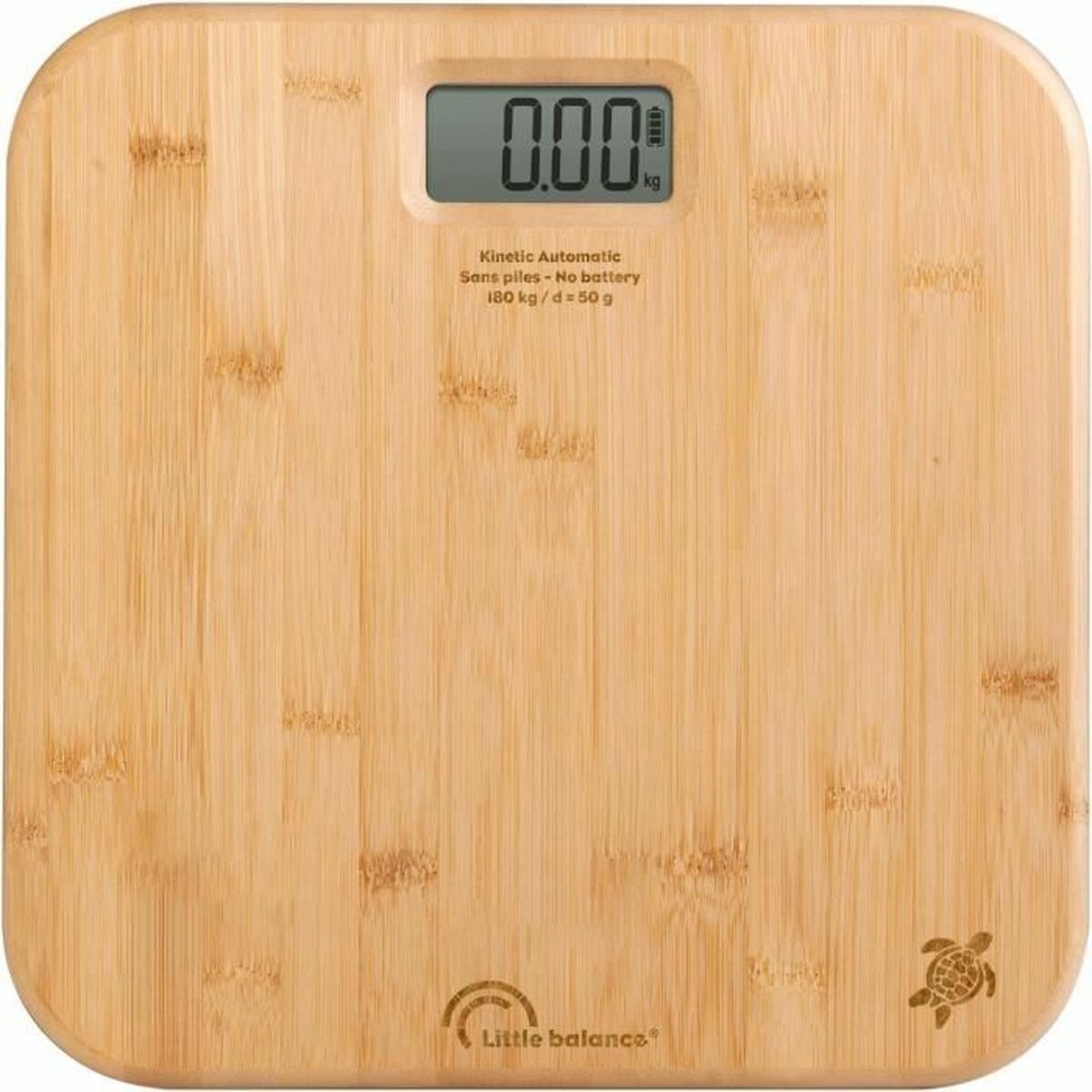 Ψηφιακή Ζυγαριά Μπάνιου Little Balance Automática Kinetic Bamboo