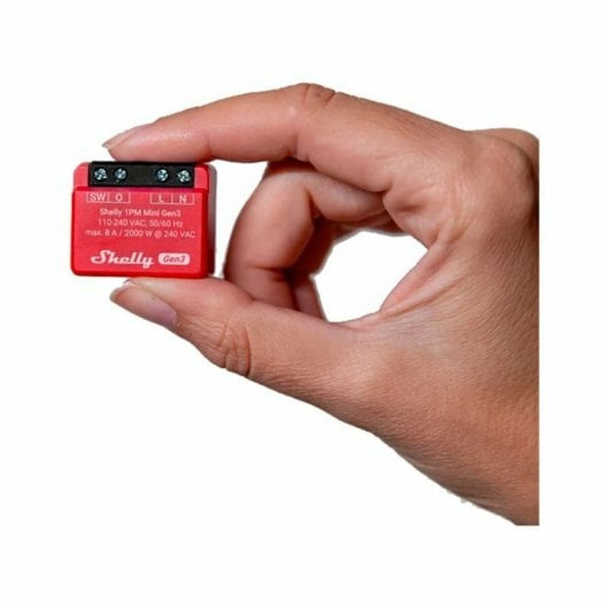 Μονάδα διακόπτη Wi-Fi Shelly Mini 1PM Gen3 Bluetooth Wi-Fi Bluetooth 4.2