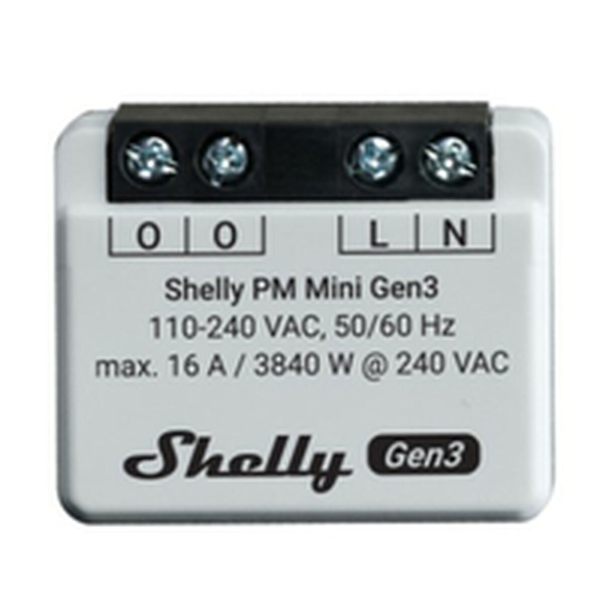 Έξυπνο Βύσμα Shelly MINI 1PM GEN3 Bluetooth Wi-Fi Bluetooth 4.2