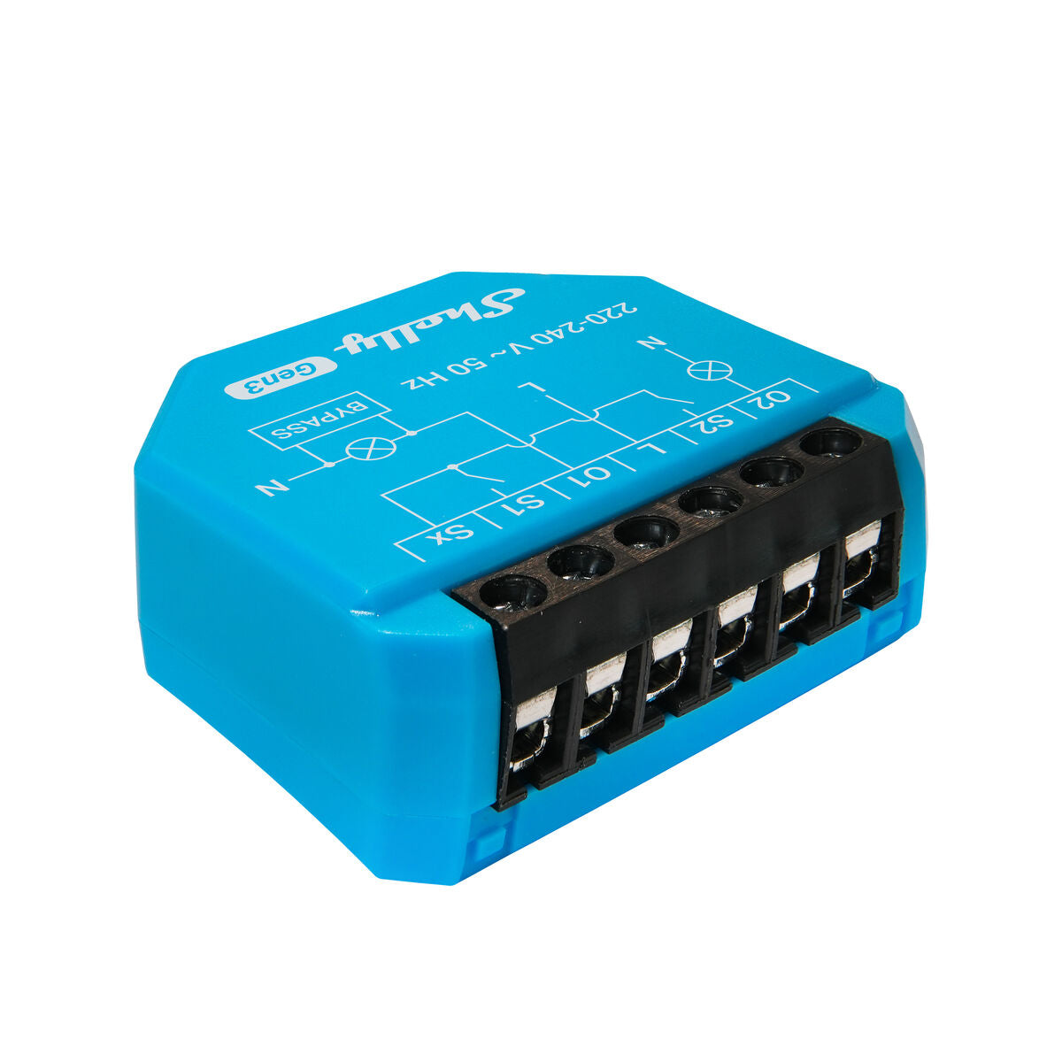Έξυπνο Βύσμα Shelly S3SW-0A2X4EUL Bluetooth Wi-Fi 230 V 16 A
