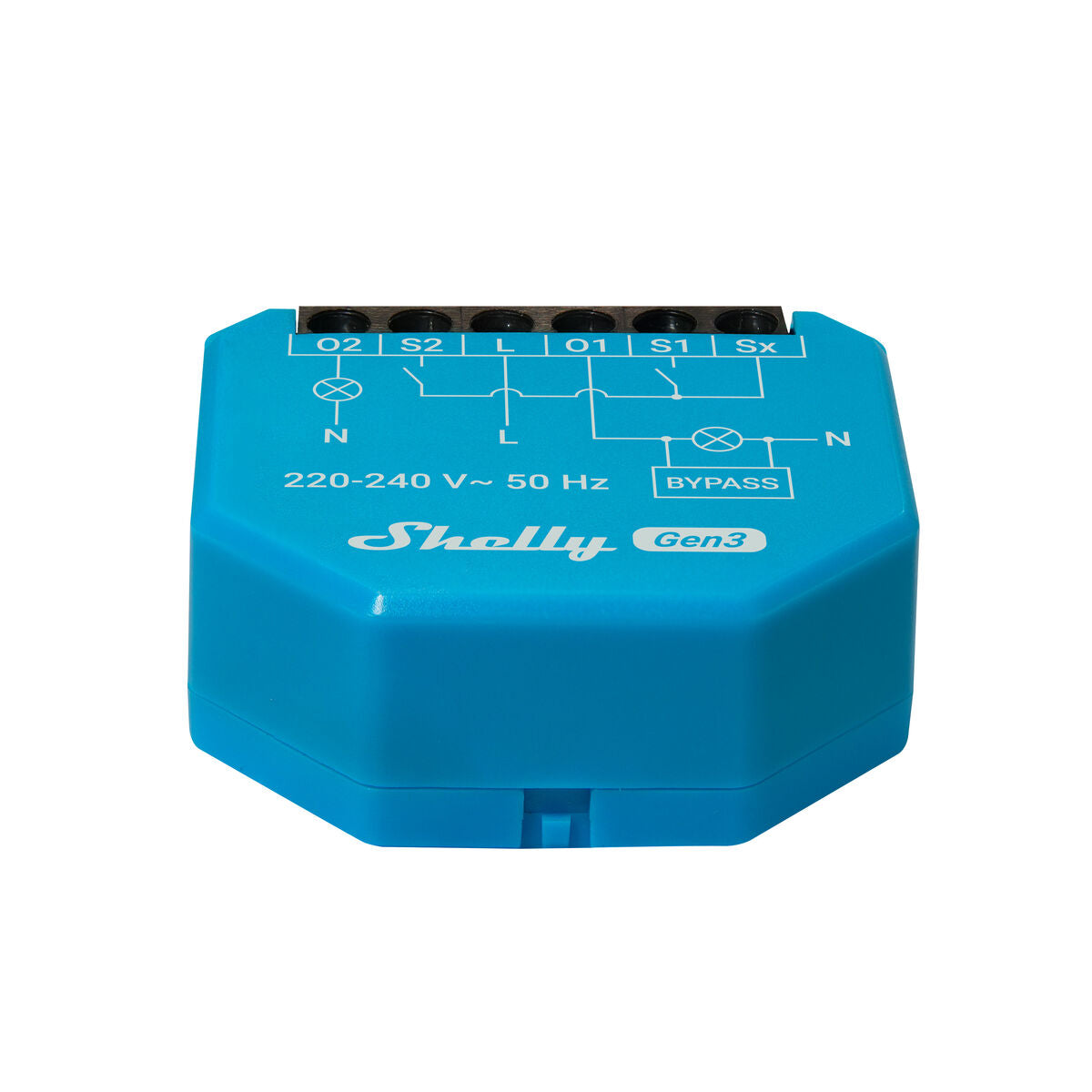Έξυπνο Βύσμα Shelly S3SW-0A2X4EUL Bluetooth Wi-Fi 230 V 16 A