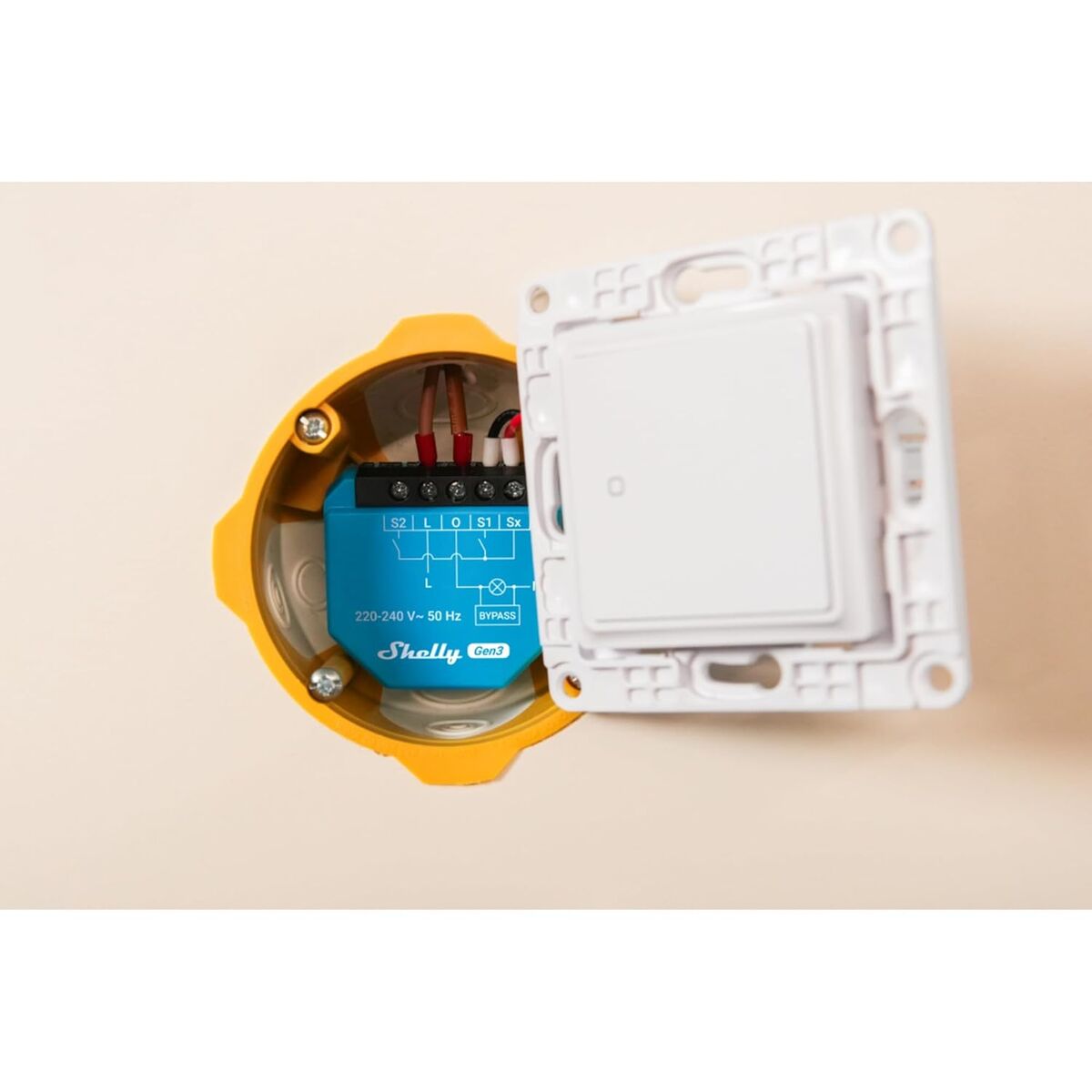 Έξυπνο Βύσμα Shelly S3SW-0A2X4EUL Bluetooth Wi-Fi 230 V 16 A