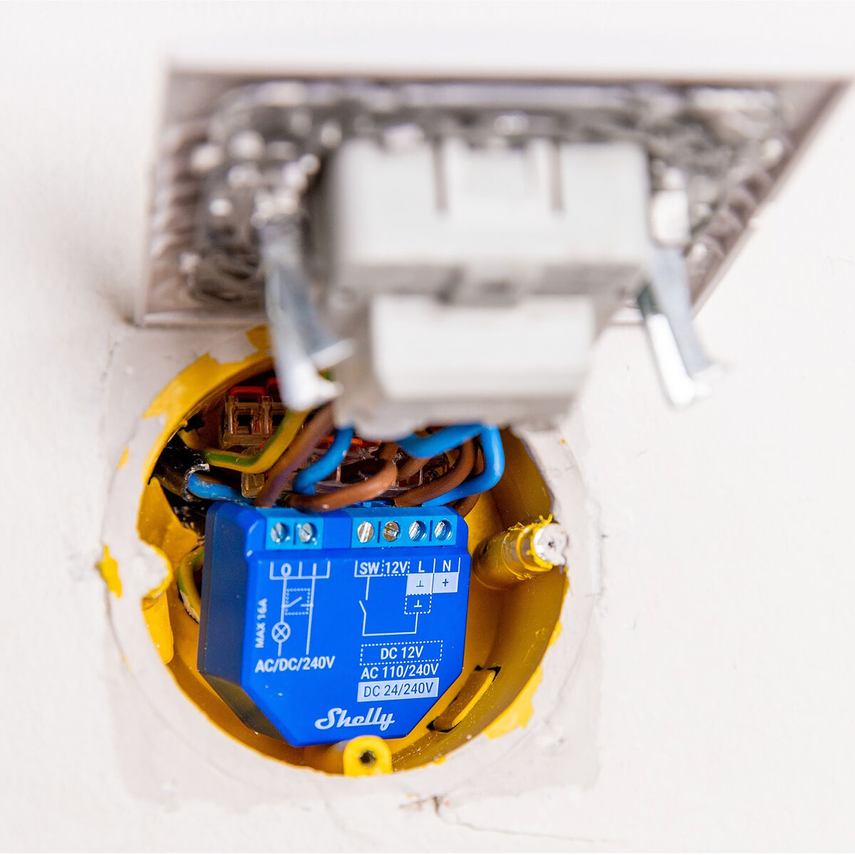 Έξυπνο Βύσμα Shelly PLUS 1 100 - 240 V 16 A