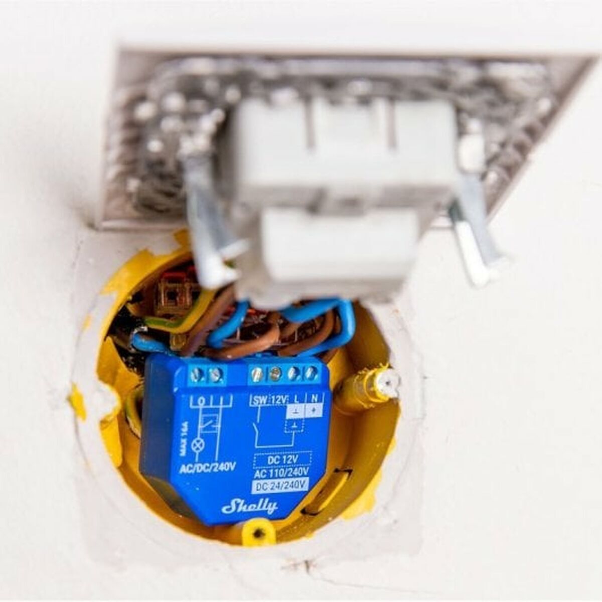 Έξυπνο Βύσμα Shelly PLUS 1 100 - 240 V 16 A