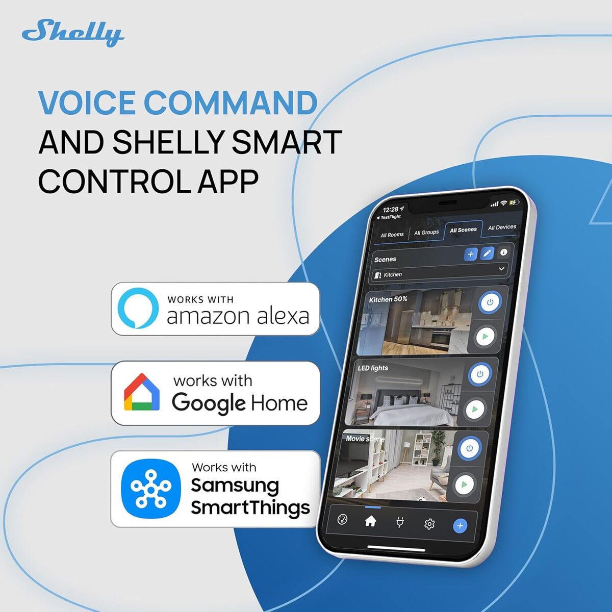 Έξυπνο Βύσμα Shelly S3PL-20112EU Wi-Fi
